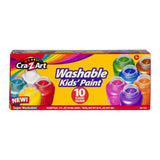 Cra-Z-Art Washable Poster Paint for Kids, 10 Colors, 2 oz Paint Pots, Ages 3+