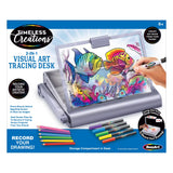 Cra-Z-Art Timeless Creations 2-in-1 Visual Art Designer Drawing & Tracing Kit, Ages 8+