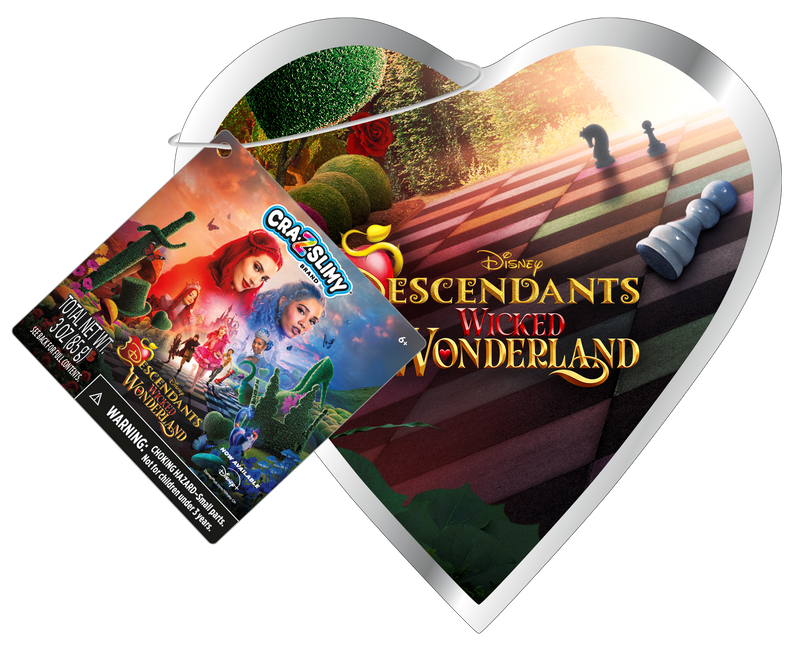 Disney Descendants: Wicked Wonderland Cra-Z-Slimy Heart Shaped Container