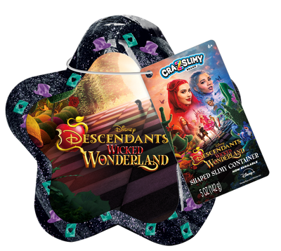 Disney Descendants: Wicked Wonderland Cra-Z-Slimy Star Shaped Container