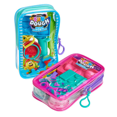 RoseArt Fun Dough Create N' Go Cra-Z Candy Travel Case | Portable Modeling Clay Toy (Ages 3+)