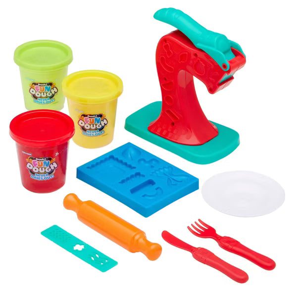 RoseArt Fun Dough Pasta Party Dough Shop On The Go Playset | Non-Toxic Toy (Ages 3+)