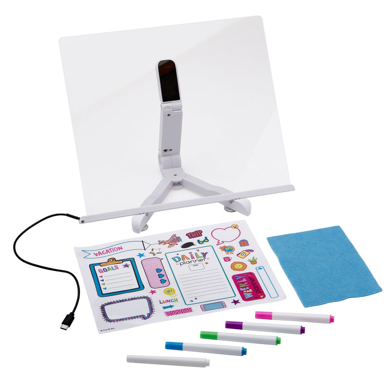 Cra-Z-Art Neon Glow Light-Up Drawing Board Easel