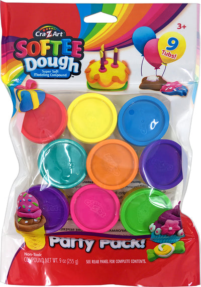 Softee Dough 9 Pack Cans Party Pack