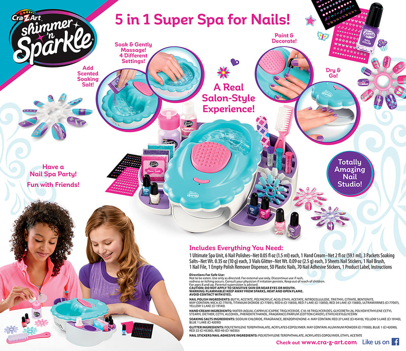Shimmer’n Sparkle All in One Ultimate Nail Spa