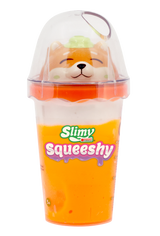 Slimy Sweet Soft & Squeeshy Scented Slime Cups (2-Pack) – Soft Stretchy Slime with Squishy Animal Toppers