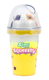 Slimy Sweet Soft & Squeeshy Scented Slime Cups (2-Pack) – Soft Stretchy Slime with Squishy Animal Toppers