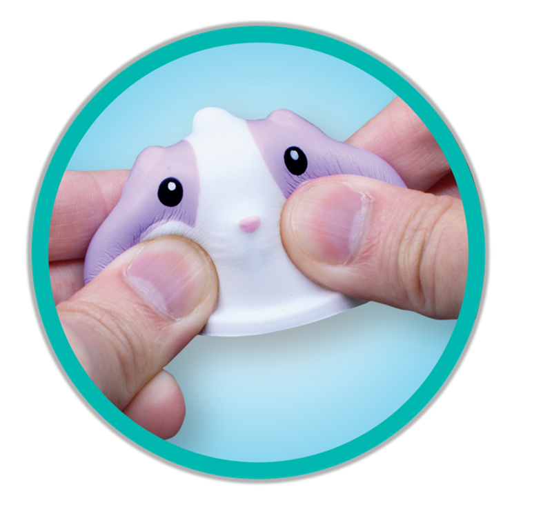 Slimy Sweet Soft & Squeeshy Scented Slime Cups (2-Pack) – Soft Stretchy Slime with Squishy Animal Toppers