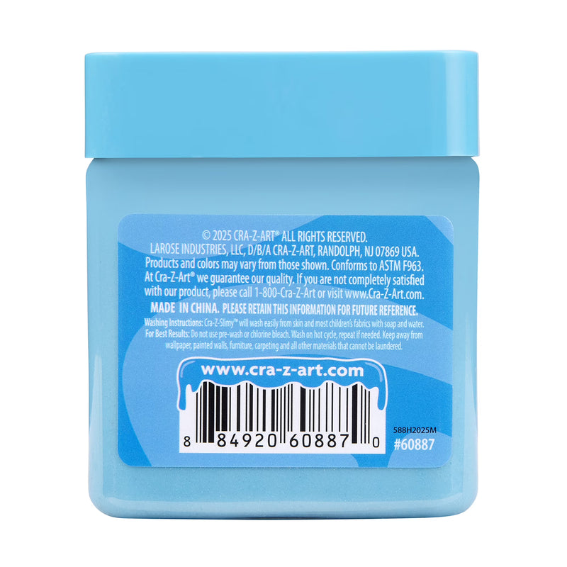 Cra-Z-Slimy I’m Cloudy Blue Cloud Slime for Kids, Soft & Fluffy Sensory Slime, 8.8 oz Jar