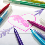 Cra-Z-Art Glitter Magic Liquid Glitter Markers, 12 Colors, Quick-Drying