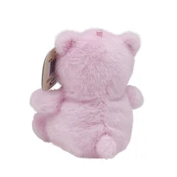 Buttercups Teddy Bear Plush Toy 4.5 Inch – Small Stuffed Animal for Kids, Soft Pink Bear, Mini Plush Gift