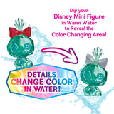 Immerse your Disney Crystal Surprise Color Change Ball in warm water to unveil the enchanting color-changing magic! Witness as the details transform before your eyes. It's a delightful surprise with each dip, making it perfect for those who cherish a touch of wonder in their collection!