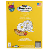 Cra-Z-Art Timeless Creations Sweet & Savory Food Adult Coloring Book, 64 Designs