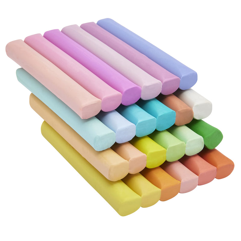 Cra-Z-Art Creamy Pastel Modeling Clay for Kids, 24 Colors, Ages 3+