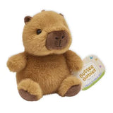 Buttercups Capybara Plush Toy 4.5 inch – Small Stuffed Animal for Kids, Cute Soft Brown Capybara, Mini Collectible Plush Gift
