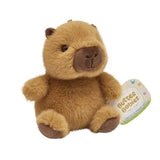 Buttercups Capybara Plush Toy 4.5 inch – Small Stuffed Animal for Kids, Cute Soft Brown Capybara, Mini Collectible Plush Gift