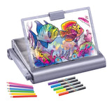 Cra-Z-Art Timeless Creations 2-in-1 Visual Art Designer Drawing & Tracing Kit, Ages 8+