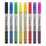 Cra-Z-Art Outliners Metallic Markers, 8 Colors, Two-Color Effect