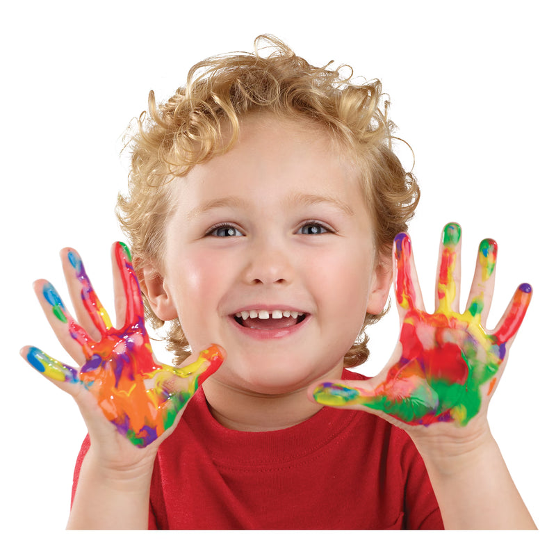 Cra-Z-Art Washable Poster Paint for Kids, 10 Colors, 2 oz Paint Pots, Ages 3+