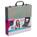 Be Inspired Glitter Makeover Studio Kids Makeup Set with Case, 35+ Colors, Ages 8+