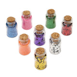Cra-Z-Slimy Glitter & Sequins 8-jar slime mix-in and craft set out of box showing 8 jars with orange, green, blue and pink glitter plus red, gold, purple and silver sequins.