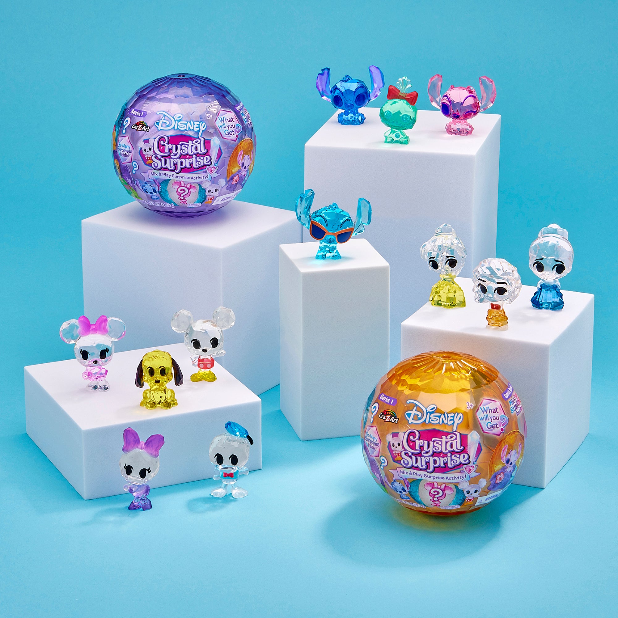 Cra-Z-Art Disney Crystal Surprise Series 1 Color Change Surprise Ball