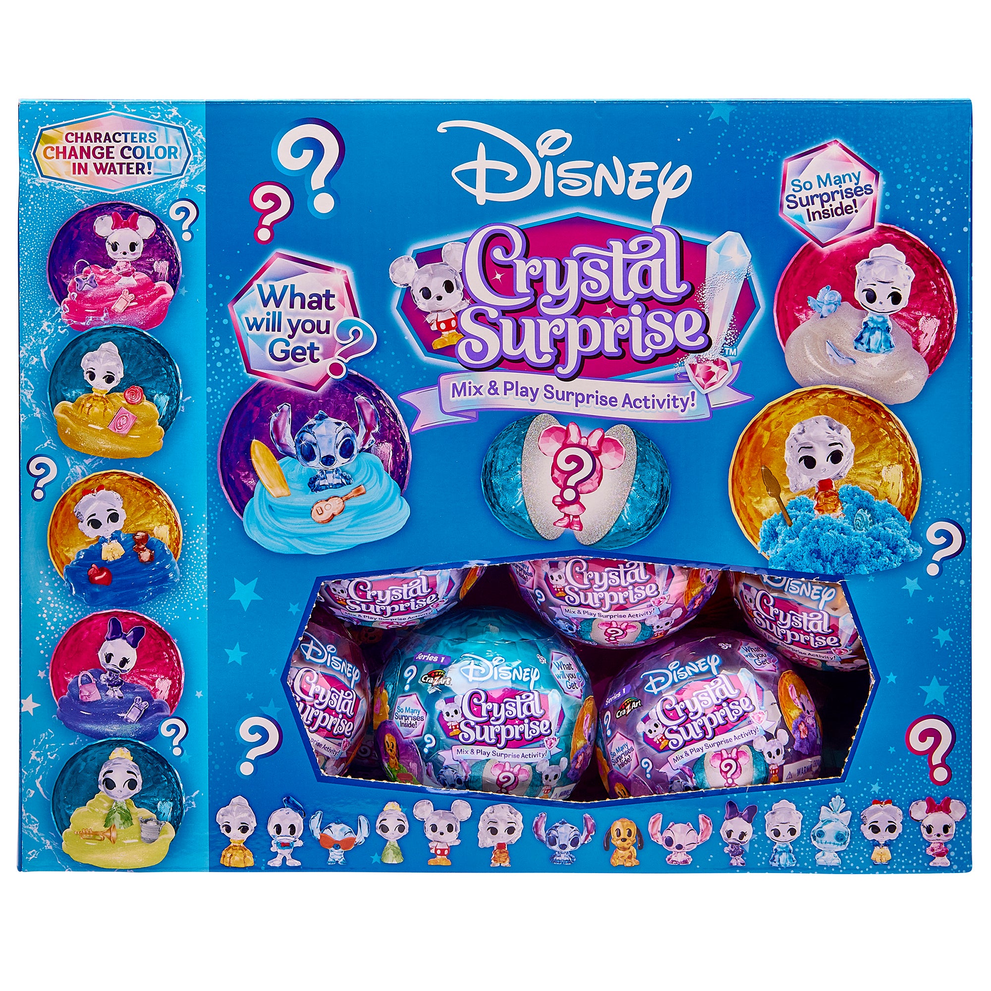ディズニー クリスタルアート Cra-Z-Art Disney Crystal Surprise Series 1 Color Change Surprise Ball