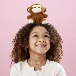 Buttercups Monkey Plush Toy 4.5 inch – Small Stuffed Animal for Kids, Soft Brown Monkey, Mini Plush Gift