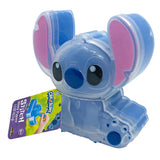 The Stitch Shaped Cra-Z-Slimy Container, resembling a cartoon character with large ears, is filled with oozy blue slime.